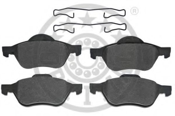 set placute frana,frana disc 2