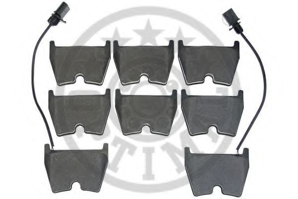 set placute frana,frana disc 2