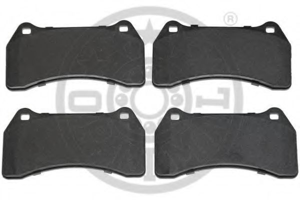 set placute frana,frana disc 2