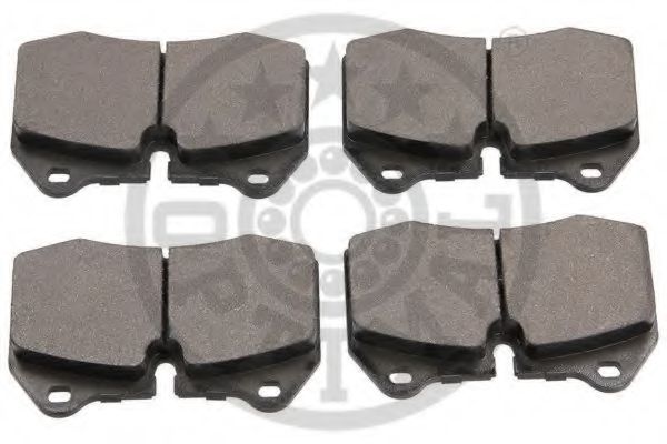 set placute frana,frana disc 3