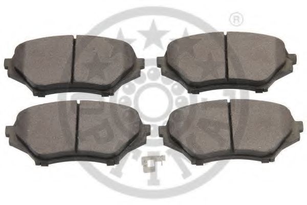 set placute frana,frana disc 2