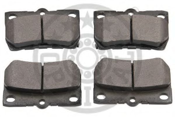 set placute frana,frana disc 2