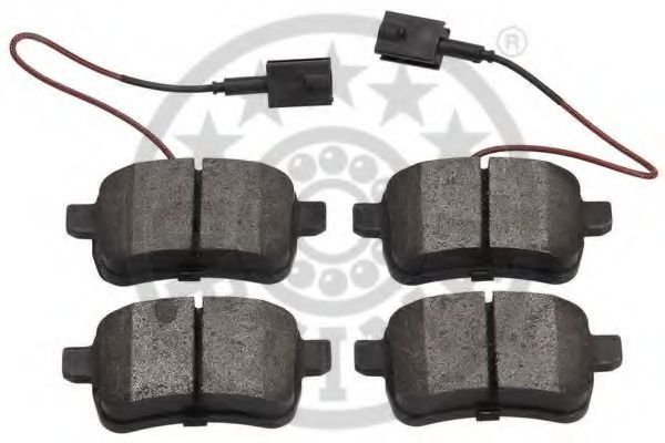 set placute frana,frana disc 2