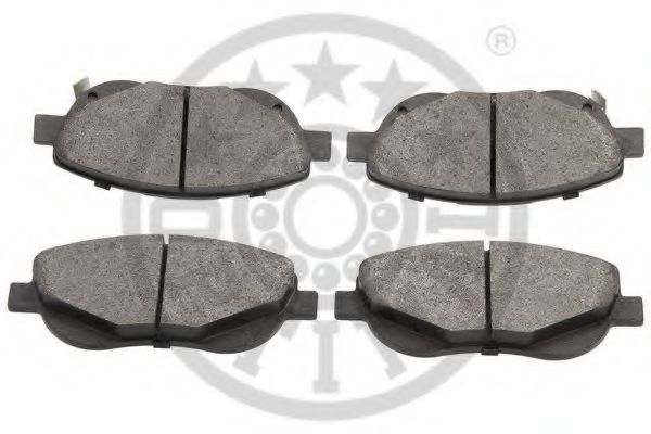 set placute frana,frana disc 2