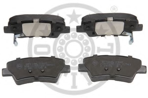 set placute frana,frana disc 3