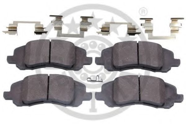 set placute frana,frana disc 2