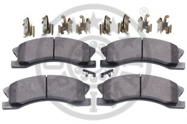 set placute frana,frana disc 2