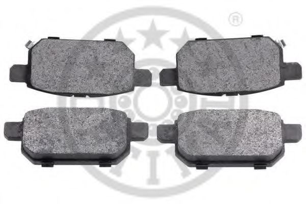 set placute frana,frana disc 2