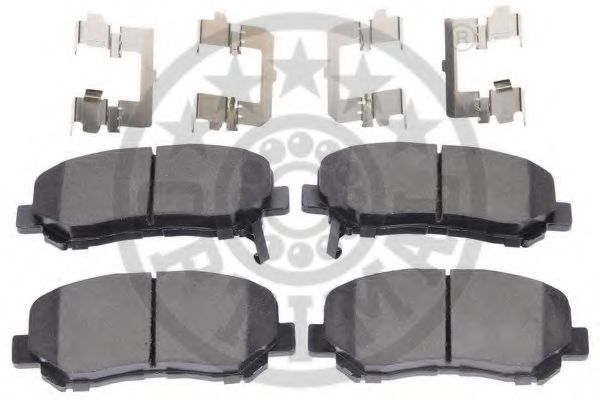 set placute frana,frana disc 2