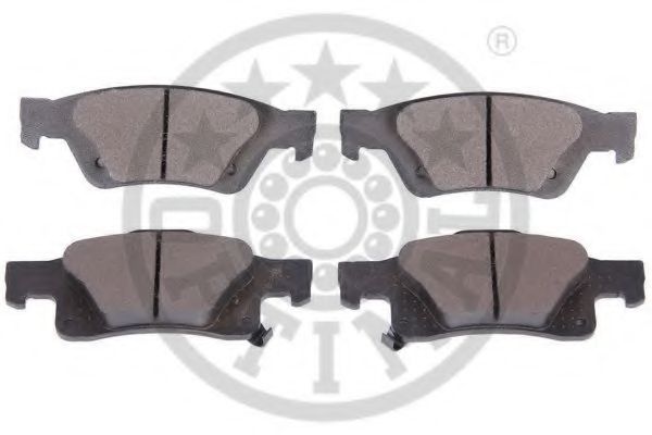set placute frana,frana disc 2