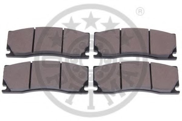 set placute frana,frana disc 2