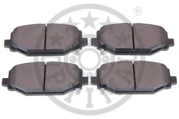 set placute frana,frana disc 2