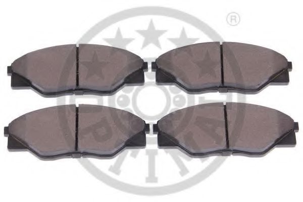 set placute frana,frana disc 2