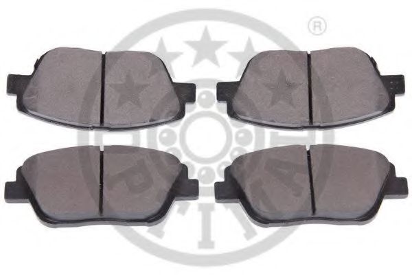 set placute frana,frana disc 2