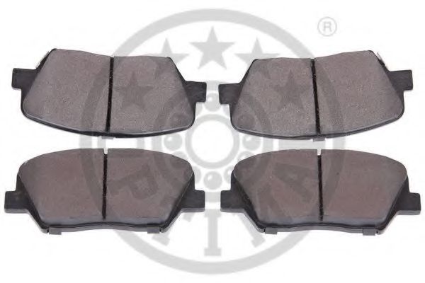 set placute frana,frana disc 2