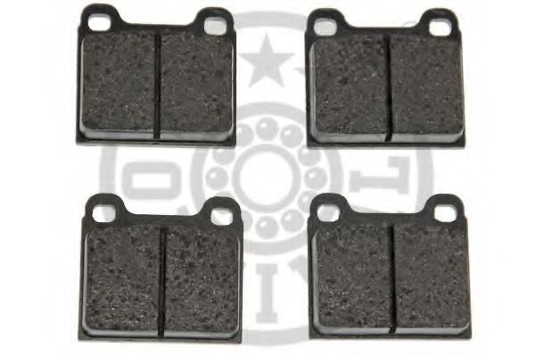 set placute frana,frana disc 2