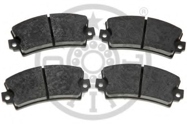 set placute frana,frana disc 2