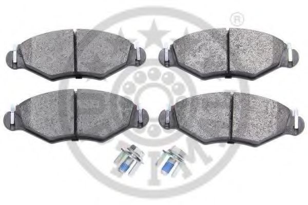 set placute frana,frana disc 2