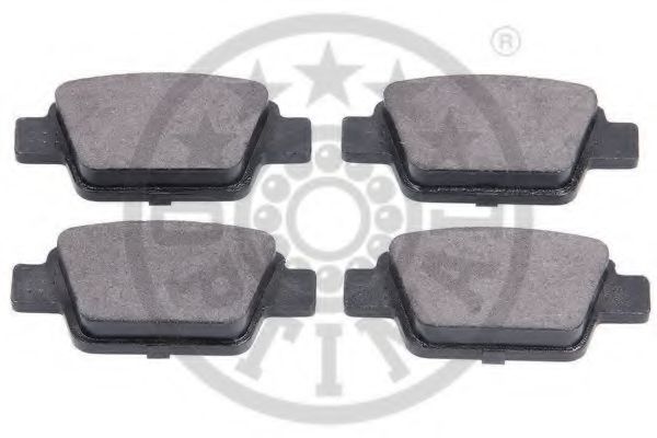 set placute frana,frana disc 2