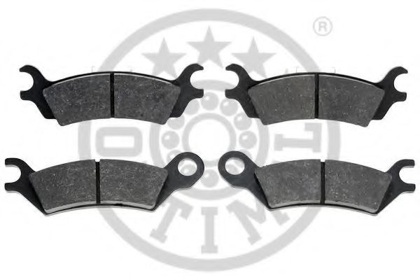 set placute frana,frana disc 2
