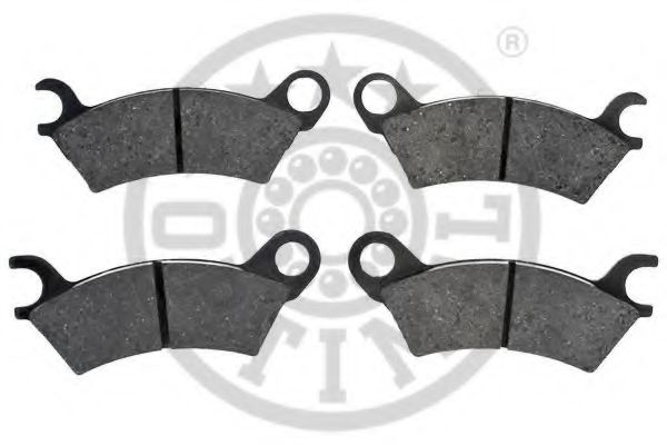 set placute frana,frana disc 2