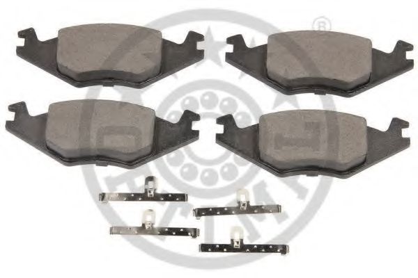 set placute frana,frana disc 2