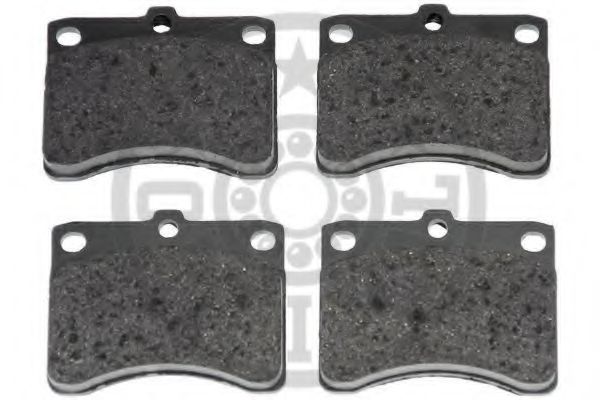 set placute frana,frana disc 2