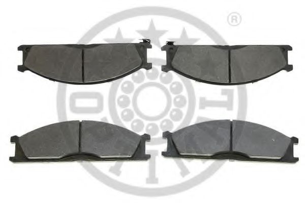 set placute frana,frana disc 2