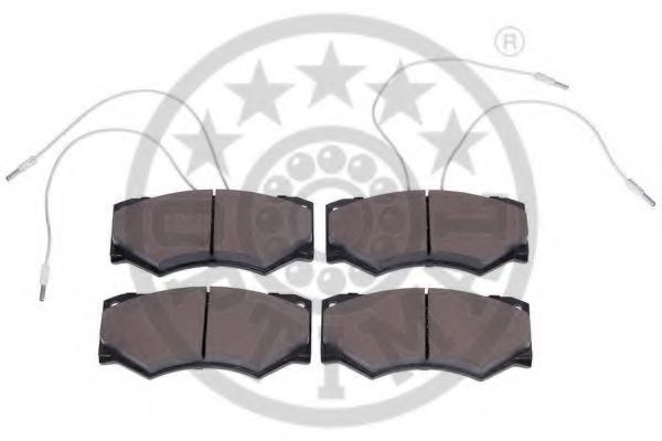 set placute frana,frana disc 2