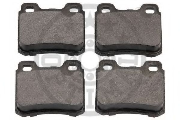 set placute frana,frana disc 2