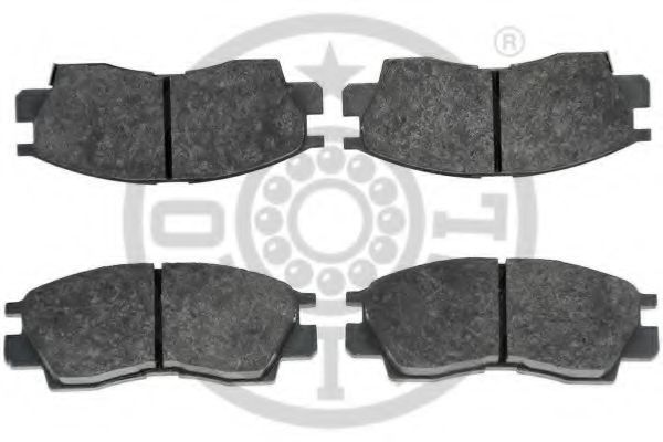 set placute frana,frana disc 2