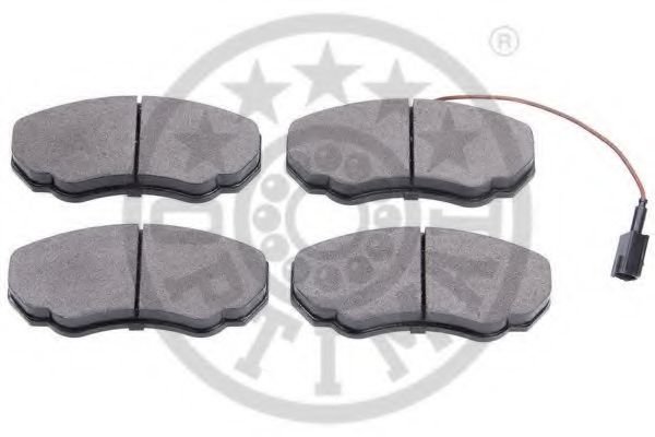 set placute frana,frana disc 2