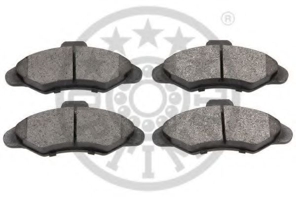 set placute frana,frana disc 2