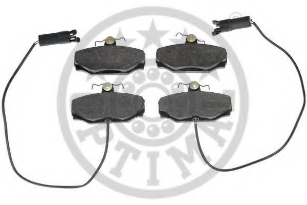 set placute frana,frana disc 2