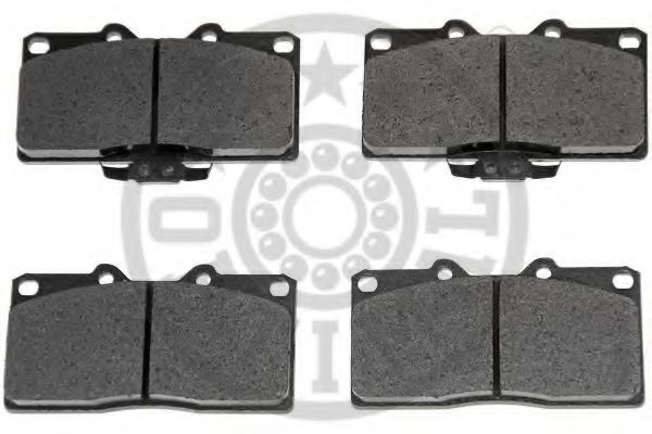 set placute frana,frana disc 2