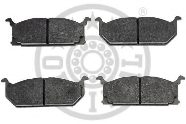 set placute frana,frana disc 2