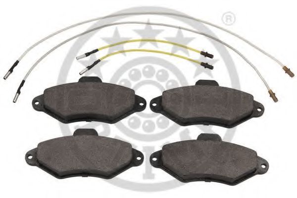 set placute frana,frana disc 2