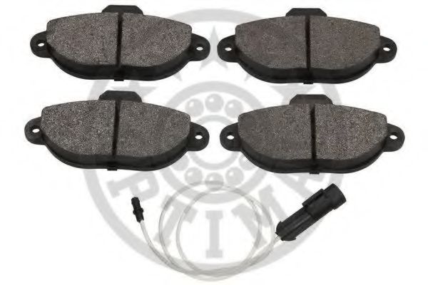 set placute frana,frana disc 2
