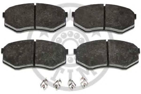 set placute frana,frana disc 2