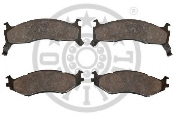 set placute frana,frana disc 2