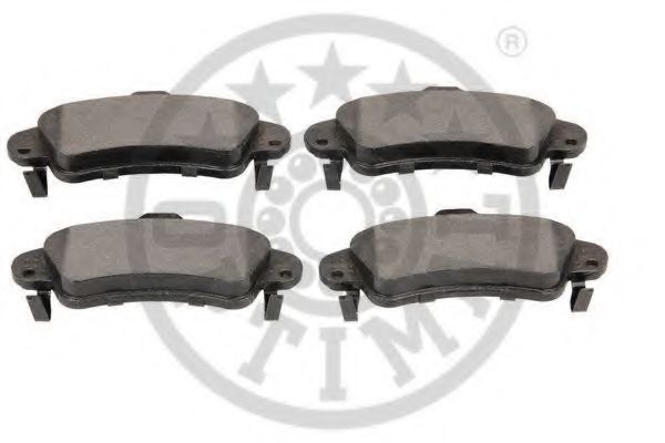 set placute frana,frana disc 2