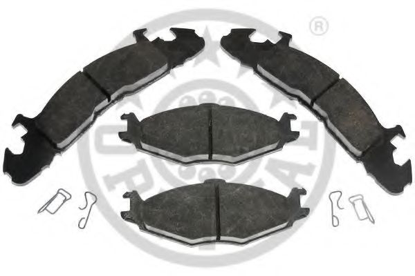 set placute frana,frana disc 2