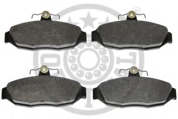 set placute frana,frana disc 2