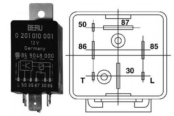 GR001 unitate de control,bujii incandescente BERU 