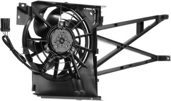 LE558 Ventilator, radiator BERU 