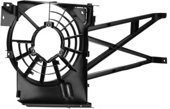 LE558Z Cadru, radiator BERU 