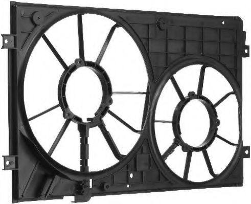LE584Z Cadru, radiator BERU 
