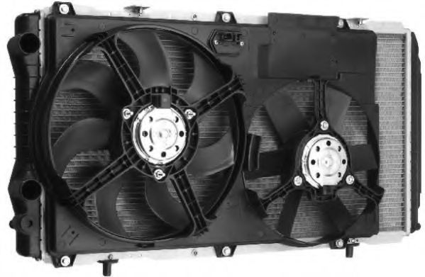 LEK006 Ventilator, radiator BERU 