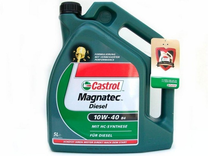 Ulei motor CASTROL MAGNATEC DIESEL B4 10W40 5 L CASTROL