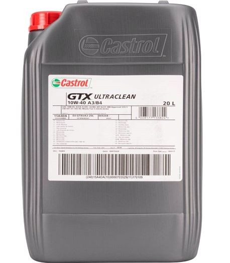 Ulei CASTROL GTX ULTRACLEAN 10W40 A3/B4 20L CASTROL